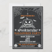 ハロウィンパーティーの招待状 招待状 (正面)
