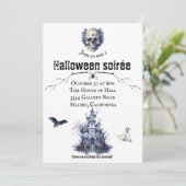 ハロウィンパーティーの招待状 招待状 (スタンド正面)