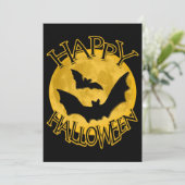 ハロウィンパーティーの招待状 招待状 (スタンド正面)