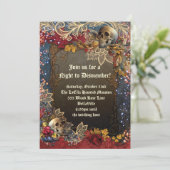 ハロウィンパーティーの招待状 招待状 (スタンド正面)