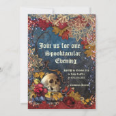 ハロウィンパーティーの招待状 招待状 (裏面)