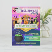 ハロウィンパーティーの招待状 招待状 (スタンド正面)