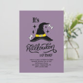 ハロウィンパーティーの招待状 招待状 (スタンド正面)