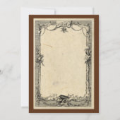 ハロウィンパーティーの招待状 招待状 (裏面)