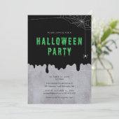 ハロウィンパーティーの招待状 招待状 (スタンド正面)