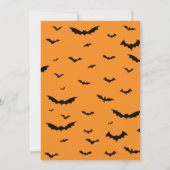 ハロウィンパーティーの招待状 招待状 (裏面)