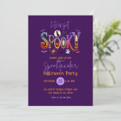 ハロウィンパーティーの招待状 Spooktacular 招待状 (スタンド正面)
