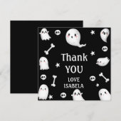 ハロウィンパーティーを楽しもう サンキューカード (正面/裏面)