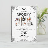 ハロウィンパーティーを楽しもう 招待状 (スタンド正面)