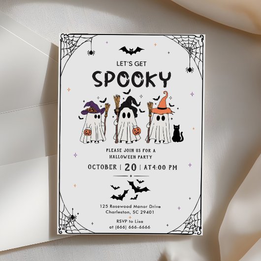 ハロウィンパーティーを楽しもう 招待状