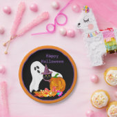 ハロウィンパーティーキッズ ペーパープレート (パーティー)