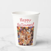ハロウィンパーティーキッズ 紙コップ (裏面)
