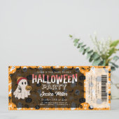 ハロウィンパーティーチケット招待状 招待状 (スタンド正面)