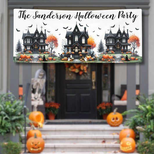 ハロウィンパーティーバナー 横断幕