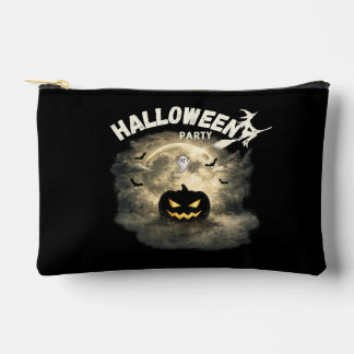 ハロウィンパーティームーンパンプキンゴーストヴィンテージハロウィン アクセサリーポーチ