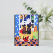 ハロウィンパーティーラブラドール！ ポストカード (スタンド正面)