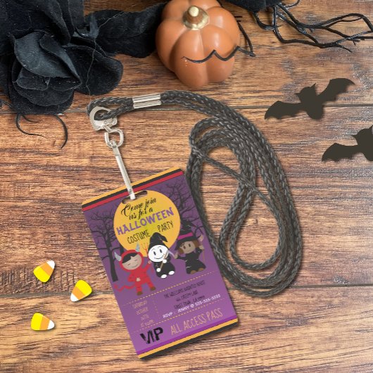 ハロウィンパーティー招待バッジ バッジ