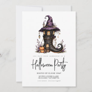 ハロウィンパーティー招待状