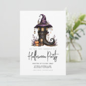 ハロウィンパーティー招待状 (スタンド正面)