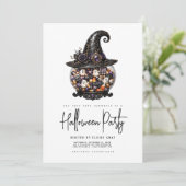 ハロウィンパーティー招待状 (スタンド正面)