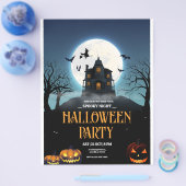 ハロウィンパーティー招待状, スプーキー・ナイト・ハロウィン チラシ (シングル)