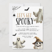 ハロウィンパーティー招待状, スプーキー・ナイト・ハロウィン 招待状 (正面)