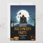 ハロウィンパーティー招待状, スプーキー・ナイト・ハロウィン 招待状 (正面)