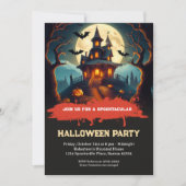 ハロウィンパーティー招待状 スプークタキュラー 招待状 (正面)