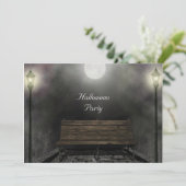 ハロウィンパーティー招待状（ダーク） 招待状 (スタンド正面)