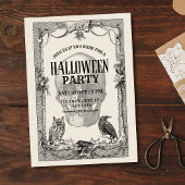 ハロウィンパーティー招待状, ヴィンテージハロウィン 招待状