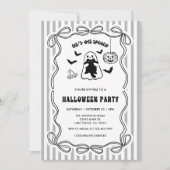 ハロウィンパーティー招待状 招待状 (正面)