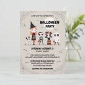 ハロウィンパーティー招待状 招待状 (スタンド正面)