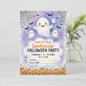 ハロウィンパーティー招待状 招待状 (スタンド正面)