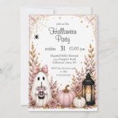 ハロウィンパーティー招待状(編集可能) 招待状 (正面)