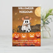 ハロウィンパーティー招待状 - 西部劇のカウボーイ 招待状 (スタンド正面)