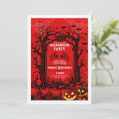 ハロウィンパーティー招待状 2024 招待状 (スタンド正面)