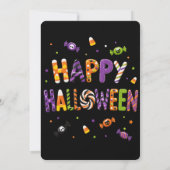 ハロウィンパーティー招待状 Boo Bash 招待状 (裏面)