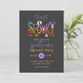 ハロウィンパーティー招待状 Spooktacular 招待状 (スタンド正面)