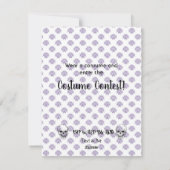 ハロウィンパーティー招待状v1 シーズンカード (裏面)