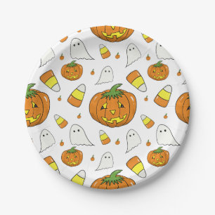 ハロウィンパーティー用紙皿 ペーパープレート