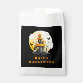 ハロウィンパーティー お化け屋敷と幽霊 フェイバーバッグ (正面)