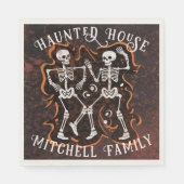 ハロウィンパーティー お化け屋敷 スタンダードランチョンナプキン (正面)