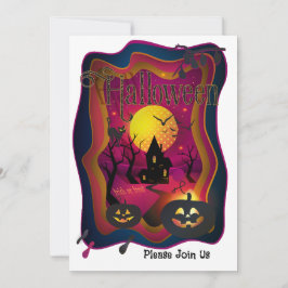 ハロウィンパーティー「お菓子をくれなきゃイタズラしちゃう」魔法の世界 シーズンカード