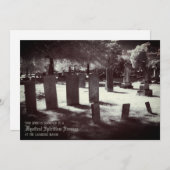 ハロウィンパーティー オーダーメイド ヴィンテージ 墓地 シーズンカード (正面/裏面)