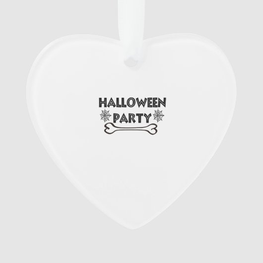 ハロウィンパーティー オーナメント (正面)