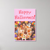 ハロウィンパーティー キャンバスプリント (正面)