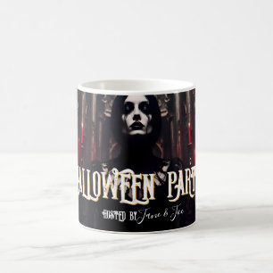 ハロウィンパーティー - ゴシックダークインビテーション コーヒーマグカップ