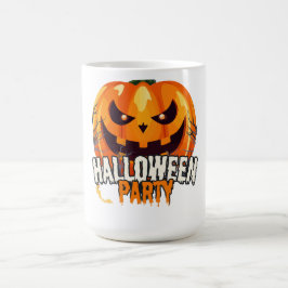 ハロウィンパーティー – ジャックオーランタンデザイン コーヒーマグカップ
