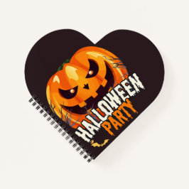 ハロウィンパーティー – ジャックオーランタンデザイン ノートブック