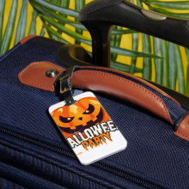 ハロウィンパーティー – ジャックオーランタンデザイン ラゲッジタグ